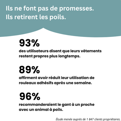 L'Horizon - Gant Anti-Poils Réutilisable & Écologique